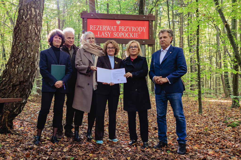 POWSTAŁ REZERWAT PRZYRODY LASY SOPOCKIE