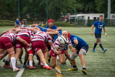 Inauguracyjny mecz sezonu 2024/2025 Ekstraligi rugby....