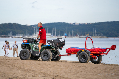 WOPR Sopot. Quad sopockich ratowników wodnych. 23.09.2023...