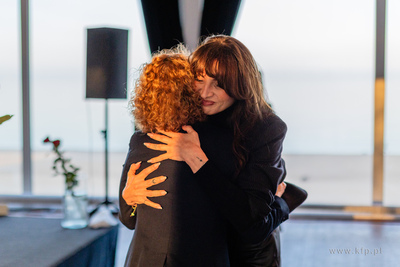 Sopot.  Mamuszki 14.  Prezydent Sopotu Magdalena Czarzyńska-Jachim...