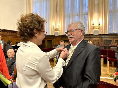 Urząd Miasta Sopotu. Uroczystość wręczenie medali...