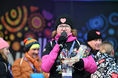 34 Finał WOŚP w Sopocie. Sopot. Nz Magdalena Czarzyńska-Jachim...