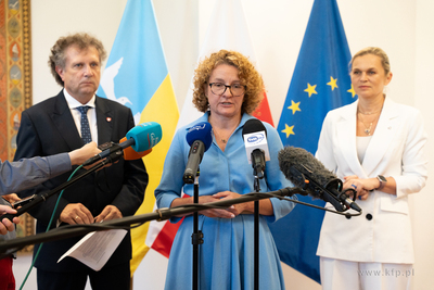 Konferencja prasowa Ministy Edukacji Narodowej, Barbary...