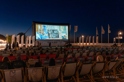 Kino Letnie na Molo w Sopocie w ramach Festiwalu Sopot...