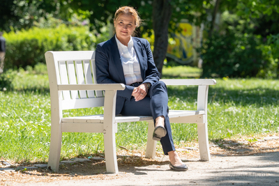 Sesja Rady Miasta Sopotu. Nz. Magdalena Cieślik -...