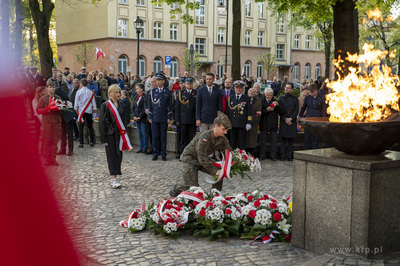 Uroczystości pod pomnikiem Martyrologii Polskich Mieszkańców...