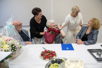 100, a w zasadzie 101 urodziny pani Haliny Kuleszy,...