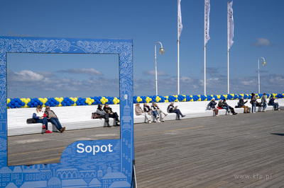 Sopot. Skwer Kuracyjny. Weekend Europejski. Europejski...