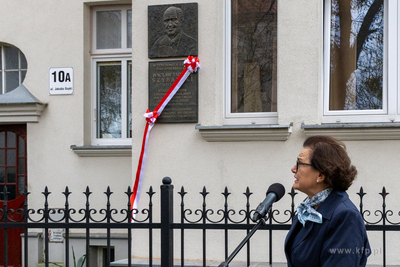 Sopot, ul. Goyki 10a. Uroczyste odsłonięcie tablicy...