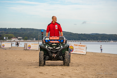 WOPR Sopot. Quad sopockich ratowników wodnych. 23.09.2023...