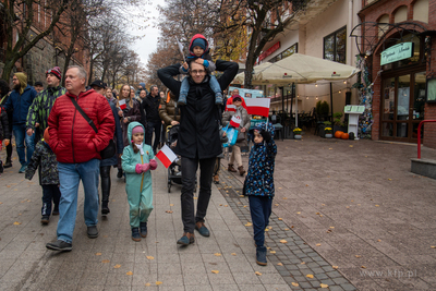 Sopot. Święto Niepodległości. Parada rowerzystów,...