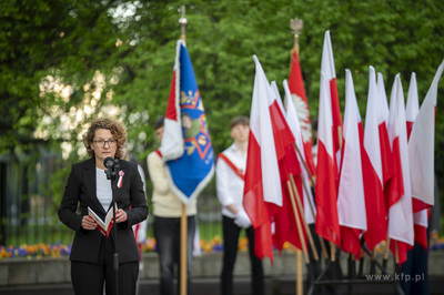 Uroczystości pod pomnikiem Martyrologii Polskich Mieszkańców...