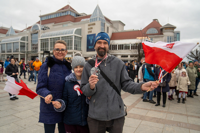 Sopot. Święto Niepodległości. Parada rowerzystów,...