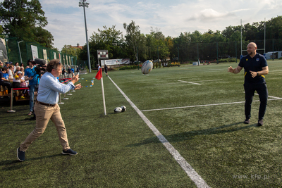 Inauguracyjny mecz sezonu 2024/2025 Ekstraligi rugby....