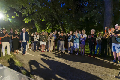 Sopot, Park Północny. Odsłonięcie rzeźby Andriusa...