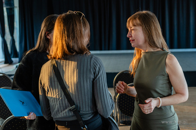 Sopot.  Mamuszki 14.  Prezydent Sopotu Magdalena Czarzyńska-Jachim...