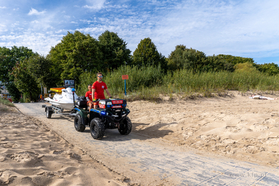 WOPR Sopot. Quad i skuter wodny sopockich ratowników....