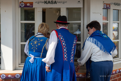 Wyścigi konne i Dni Kaszubskie na Hipodromie w Sopocie....
