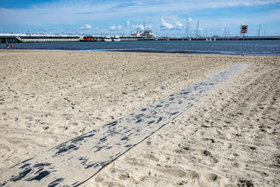 Wejscie na plażę nr 23  w Sopocie.
01.08.2022
fot....