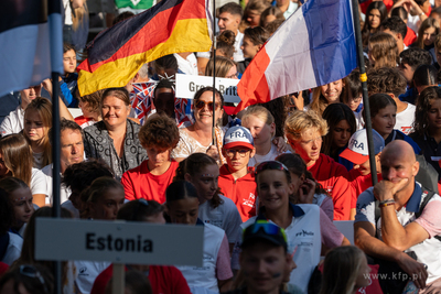 Sopot. Ceremonia Otwarcia Mistrzostw Europy Ergo Hestia...