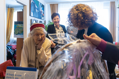 Setne urodziny sopocianki Janiny Godlewskiej. 16.01.2026...