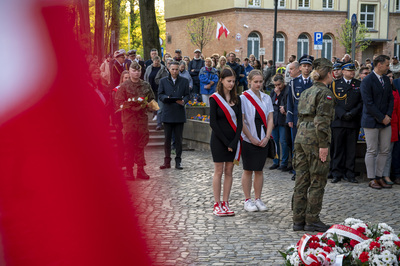 Uroczystości pod pomnikiem Martyrologii Polskich Mieszkańców...