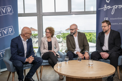 Sopot. Państwowa Galeria Sztuki. Konferencja prasowa...