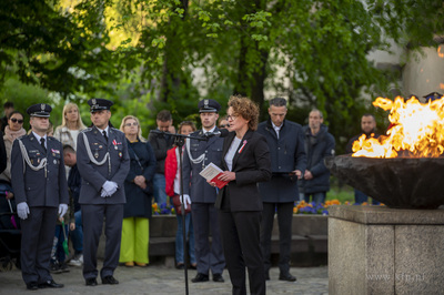 Uroczystości pod pomnikiem Martyrologii Polskich Mieszkańców...