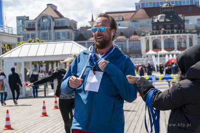 Sopot. Skwer Kuracyjny. Weekend Europejski. Bieg Europejski...