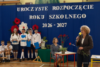 Rozpoczęcie roku szkolnego w szkole podstawowej nr...