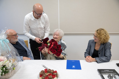 100, a w zasadzie 101 urodziny pani Haliny Kuleszy,...