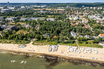 Wejscie na plażę nr 32A i 33  w Sopocie.
01.08.2022
fot....