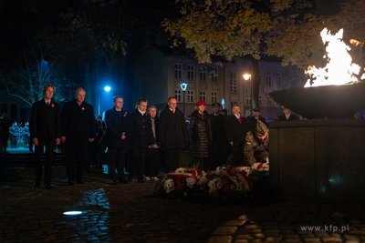 Sopot. Świeto Niepodległości. Msza w kościele św....