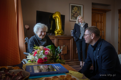 Setne urodziny sopocianki Marii Obertyńskiej.
29.12.2025
fot....