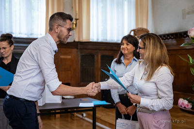 Wręczenie aktów naominowań dla sopockich nauczycieli.
29.08.2025
fot....