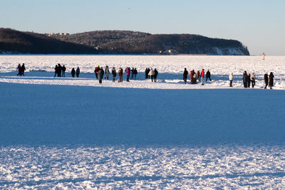 Zimowy Sopot. 15.02.2026 / fot. Anna Rezulak / KFP