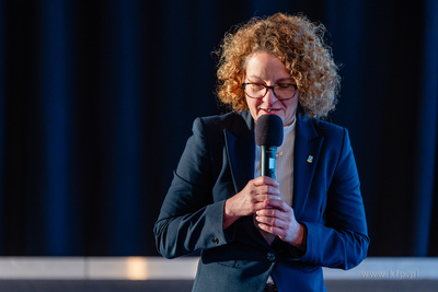 Sopot.  Mamuszki 14.  Prezydent Sopotu Magdalena Czarzyńska-Jachim...