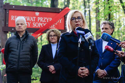 Sopot.  Wielka Gwiazda,  Lasy Sopockie.  Uroczyste...