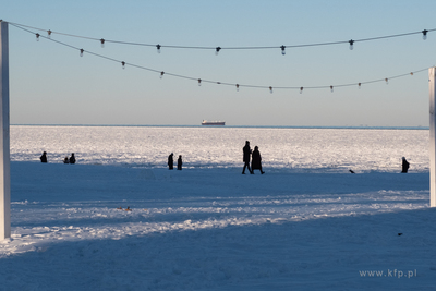 Zimowy Sopot. 15.02.2026 / fot. Anna Rezulak / KFP