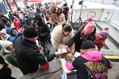 34 Finał WOŚP w Sopocie. Sopot. Nz Magdalena Czarzyńska-Jachim...