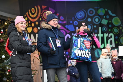 34 Finał WOŚP w Sopocie. Sopot. Nz Magdalena Czarzyńska-Jachim...