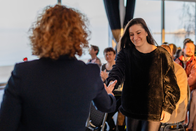 Sopot.  Mamuszki 14.  Prezydent Sopotu Magdalena Czarzyńska-Jachim...