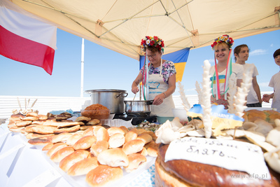 Sopot, Molo. Festiwal Slow Food. Nz. wiceprezydentka...