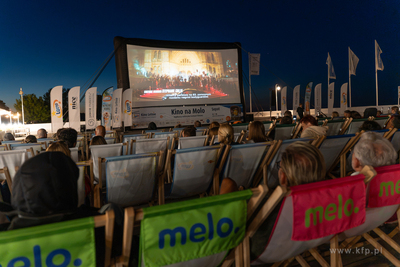 Kino Letnie na Molo w Sopocie w ramach Festiwalu Sopot...