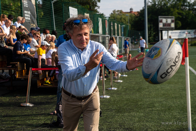 Inauguracyjny mecz sezonu 2024/2025 Ekstraligi rugby....