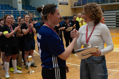 Hala 100-lecia w Sopocie.  Turniej piłki nożnej kobiet...