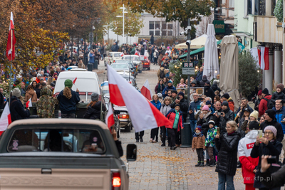 Sopot. Święto Niepodległości. Parada rowerzystów,...