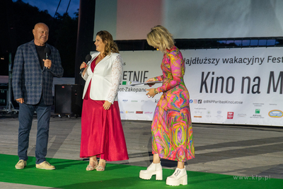 Sopot. Molo. Festiwal BNP Paribas Kino Letnie. Uroczysta...