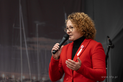 Sopot. Święto Niepodległości. Parada rowerzystów,...