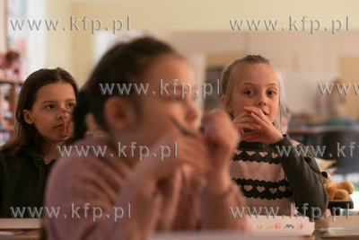 Sopot. Klasa dla ukraińskich dzieci w SP nr 8. 15.03.2022...